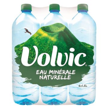 Volvic Natuurlijk Mineraalwater pet 6 x 1,5l