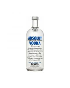 Absolut vodka Blue fles 1l