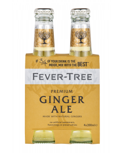 Fever Tree Ginger Ale clip 4 x 20cl
