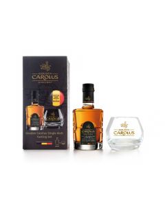 Gouden Carolus Single Malt Tasting Set fles 1x20cl + glas