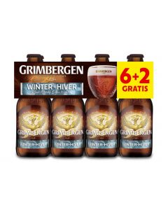 Grimbergen Winter (6+2) clip 8 x 33cl