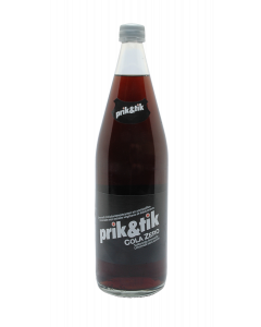 Prik&Tik Cola Zero fles 1l