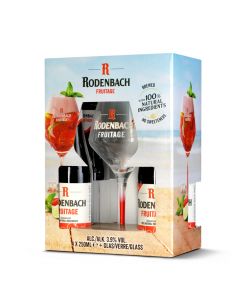 Rodenbach Fruitage geschenk 4x25cl + glas