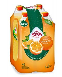 Spa Fruit Sparkling Orange pet 4x1,25l