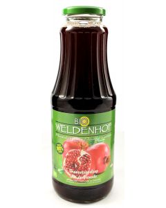 Weldenhof Bio Granaatappel fles 1l