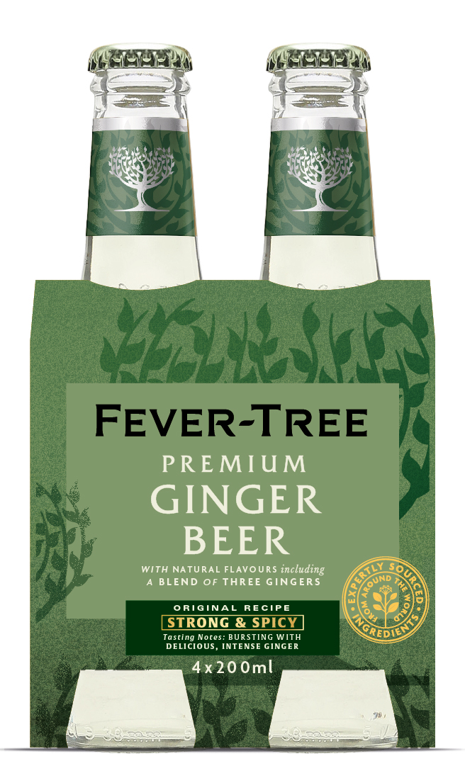 4 x Ginger Beer Fever-Tree 20cl