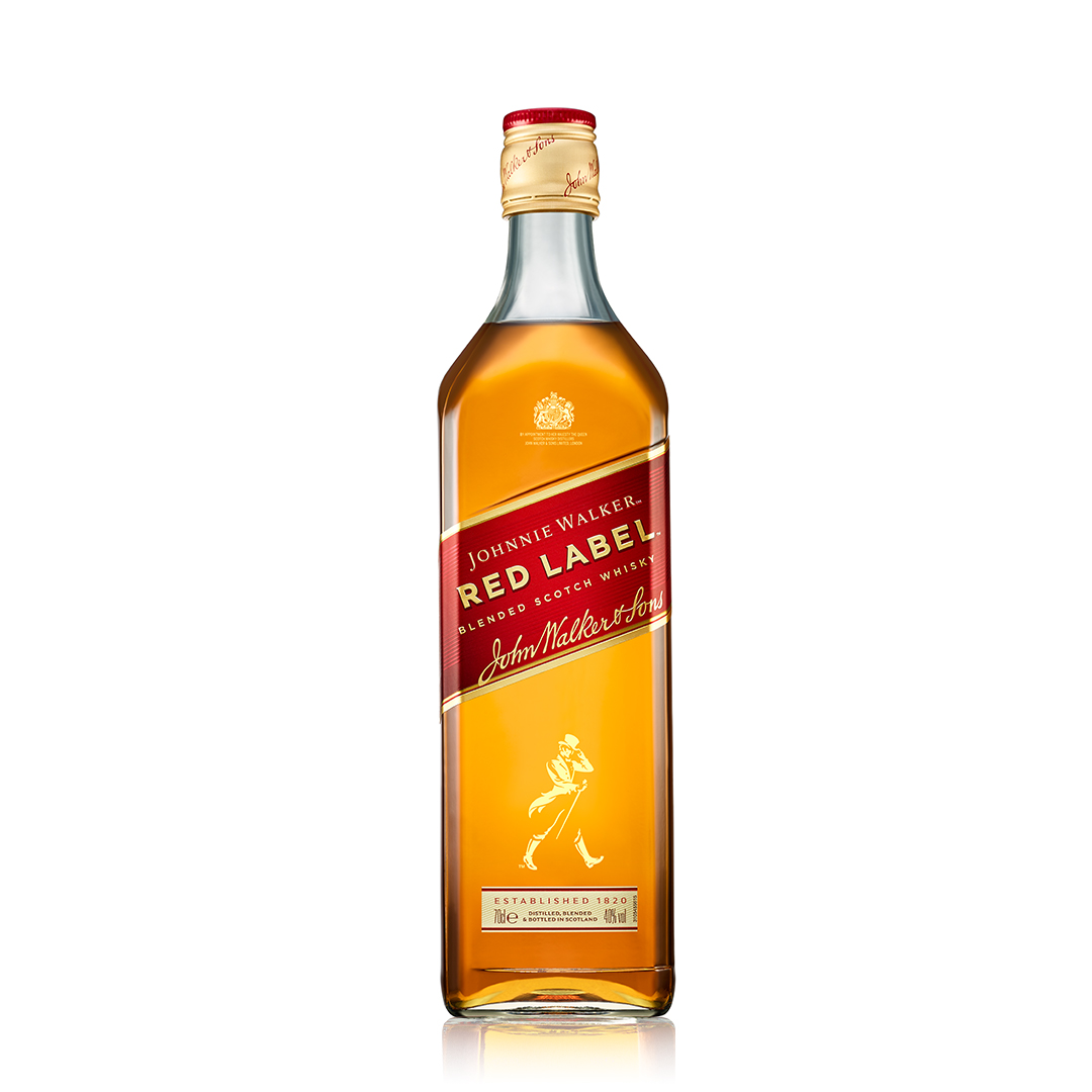 Slang Beugel Blootstellen Johnnie Walker Red Label fles 70cl | Prik&Tik