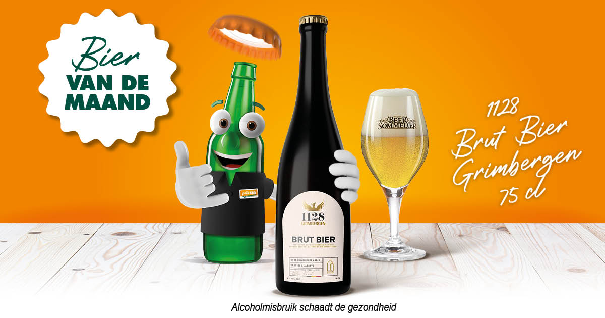 Bier van de maand: 1128 BRUT BIER Grimbergen