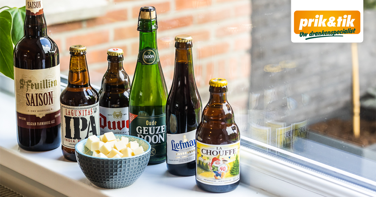 Bier & kaas, een mooi koppel!