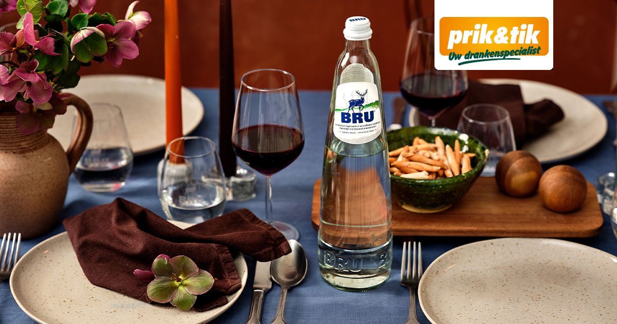BRU® water bij de wijn