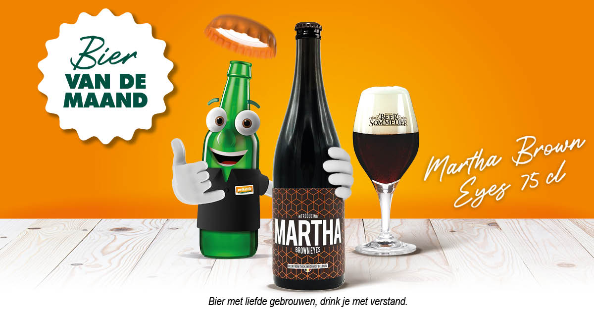 Bier van de maand: Martha Brown Eyes 75cl