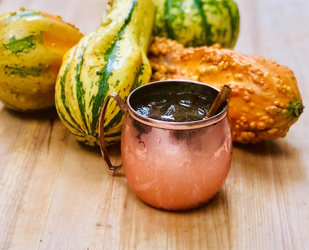 Prik&Tik - Favoriete cocktails voor Thanksgiving - Pumpkin Spice Mule