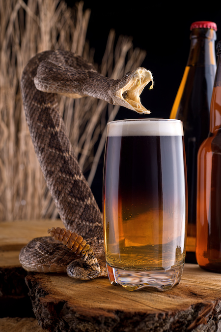 Prik&Tik - Cocktails met whisky - De Rattlesnake