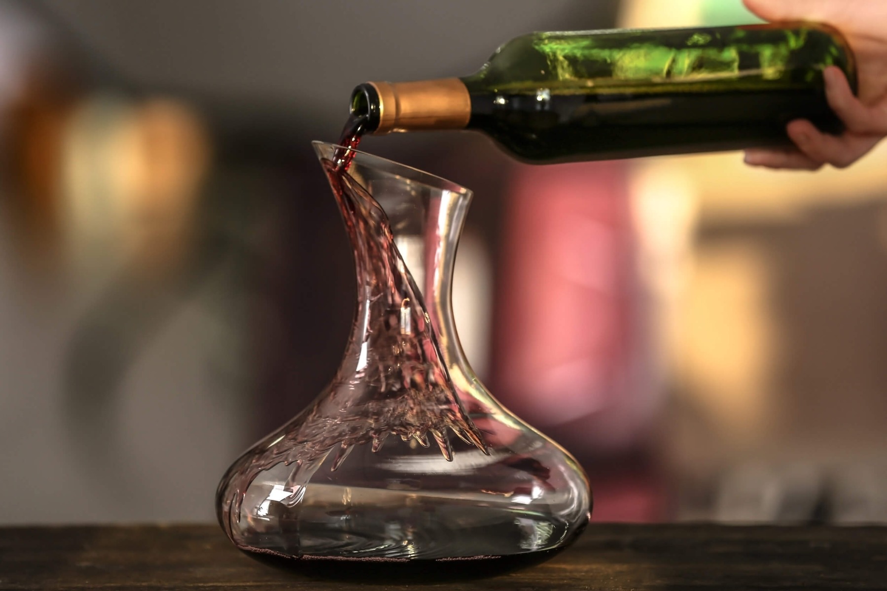 PrikenTik - wijnstreken - decanteren
